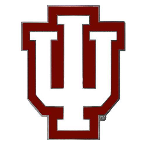 Indiana Hoosiers Hitch Cover Class III Wire Plugs