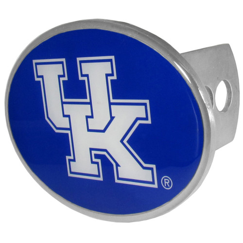 Kentucky Wildcats Oval Metal Hitch Cover Class II and III