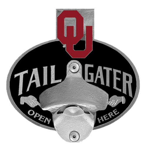 Oklahoma Sooners Tailgater Hitch Cover Class III