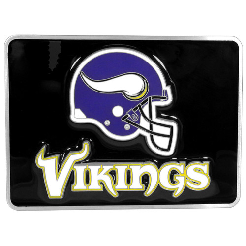 Minnesota Vikings Hitch Cover Class II and Class III Metal Plugs