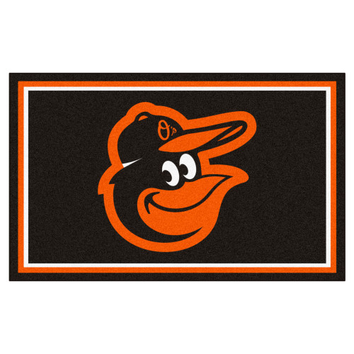 MLB - Baltimore Orioles 4x6 Rug 44"x71"