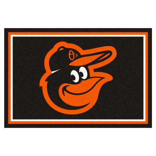 MLB - Baltimore Orioles 5x8 Rug 59.5"x88"