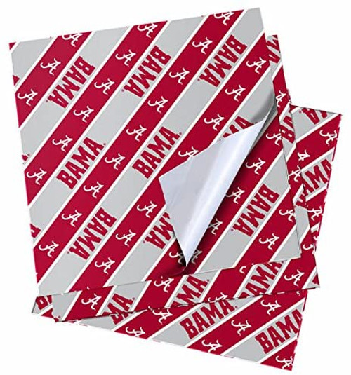 Alabama Crimson Tide Team Wrapping Paper Roll