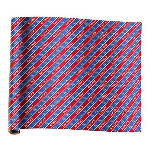 Kansas Jayhawks Team Wrapping Paper Roll