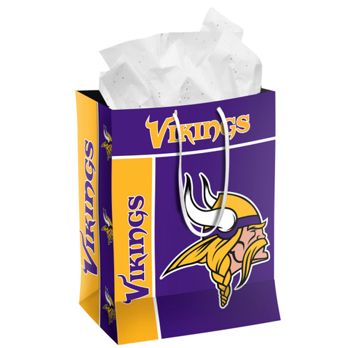 Minnesota Vikings Medium Gift Bag