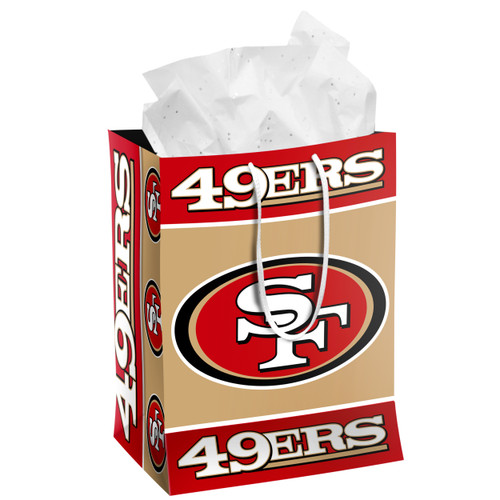 San Francisco 49ers Medium Gift Bag