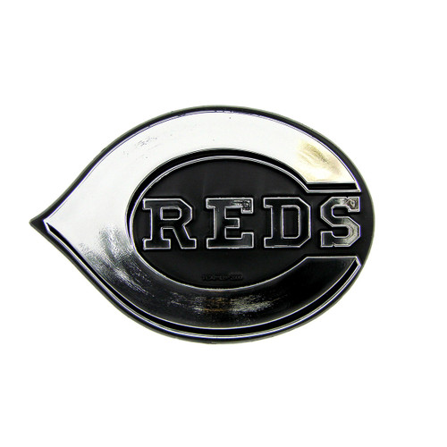 Cincinnati Reds Molded Chrome Emblem "C 'REDS'" Primary Logo