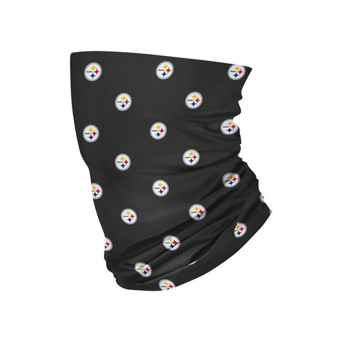 Pittsburgh Steelers Face Mask Gaiter Mini Print