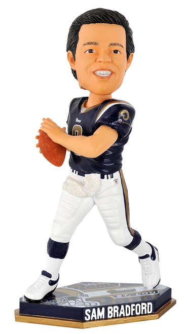 St. Louis Rams Sam Bradford Forever Collectibles Thematic Base Bobblehead