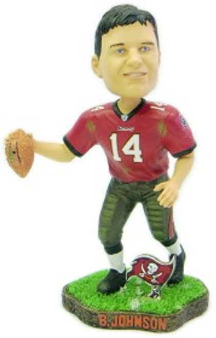 Tampa Bay Buccaneers Brad Johnson Game Worn Forever Collectibles Bobblehead