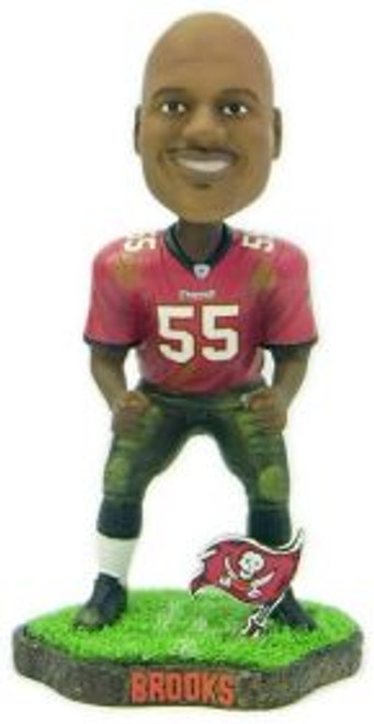 Tampa Bay Buccaneers Derrick Brooks Game Worn Forever Collectibles Bobblehead
