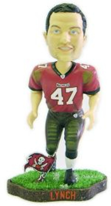 Tampa Bay Buccaneers John Lynch Game Worn Forever Collectibles Bobblehead
