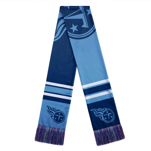 Tennessee Titans Scarf Colorblock Big Logo Design