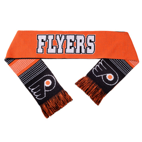 Philadelphia Flyers Split Logo Reverse Scarf - 2015