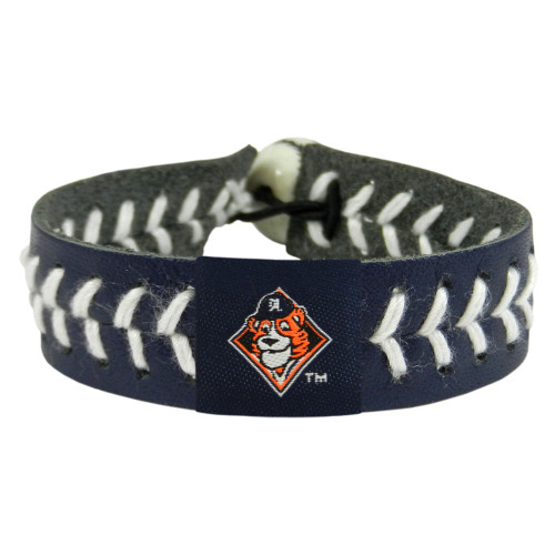 Detroit Tigers Bracelet Team Color Baseball Mascot