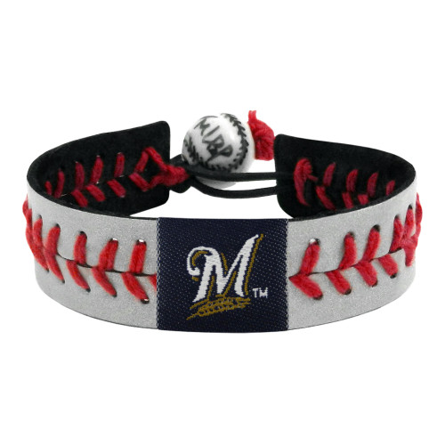 Milwaukee Brewers Bracelet Reflective Baseball