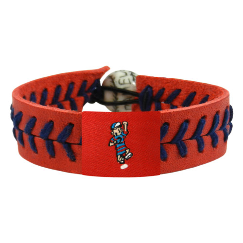 Milwaukee Brewers Bracelet Team Color Baseball Sausage Guy 2