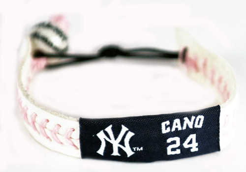 New York Yankees Bracelet Baseball Pink Robinson Cano