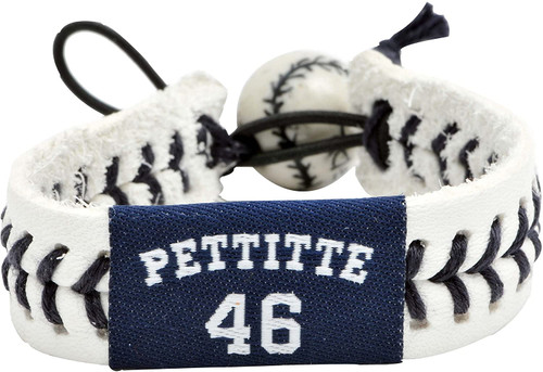 New York Yankees Bracelet Genuine Baseball Andy Pettite