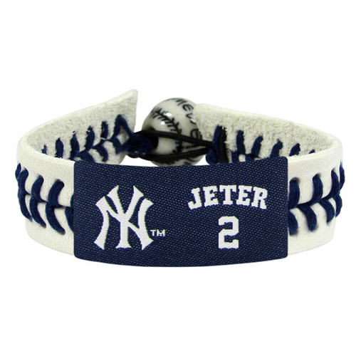 New York Yankees Bracelet Genuine Baseball Derek Jeter
