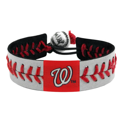 Washington Nationals Bracelet Reflective Baseball