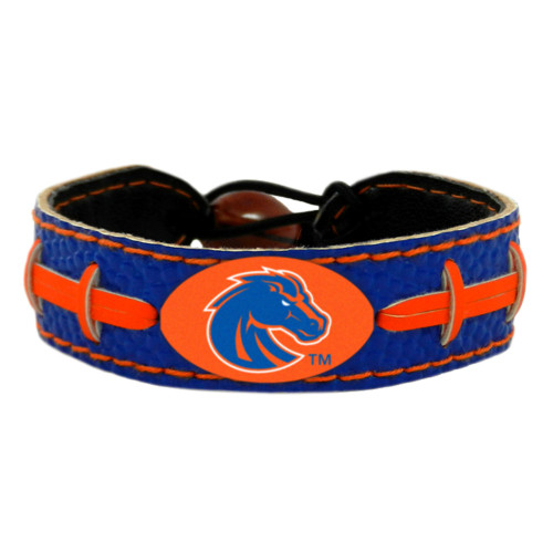 Boise State Broncos Team Color Football Bracelet