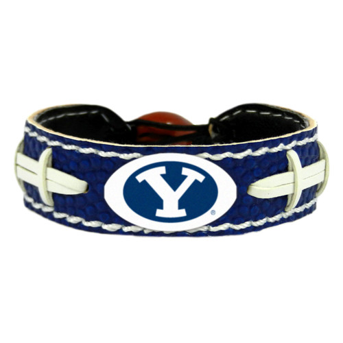 BYU Cougars Team Color Football Bracelet