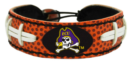 East Carolina Pirates Classic Football Bracelet