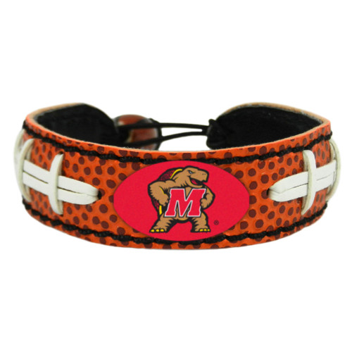 Maryland Terrapins Classic Football Bracelet