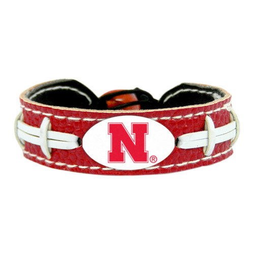 Nebraska Cornhuskers Bracelet Team Color Football