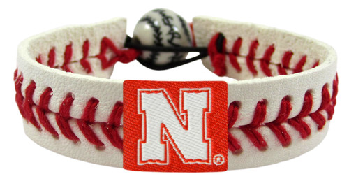 Nebraska Cornhuskers Bracelet - Classic Baseball