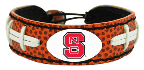 North Carolina State Wolfpack Classic Football Bracelet