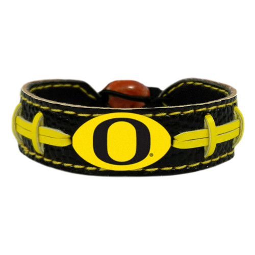 Oregon Ducks Bracelet - Team Color Football