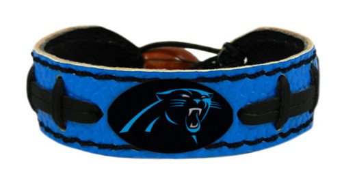 Carolina Panthers Bracelet Team Color Football