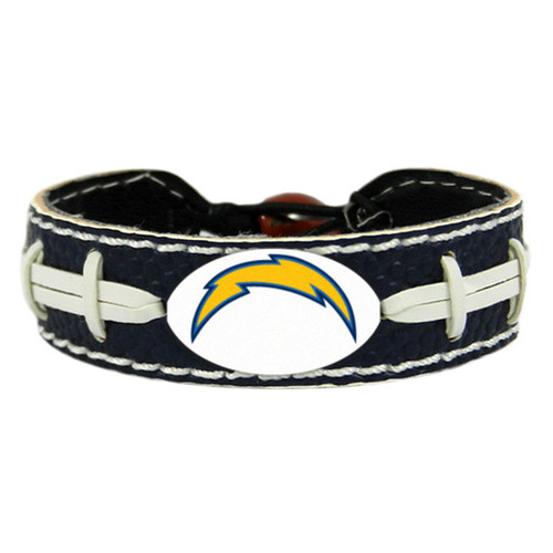 San Diego Chargers Team Color Football Bracelet