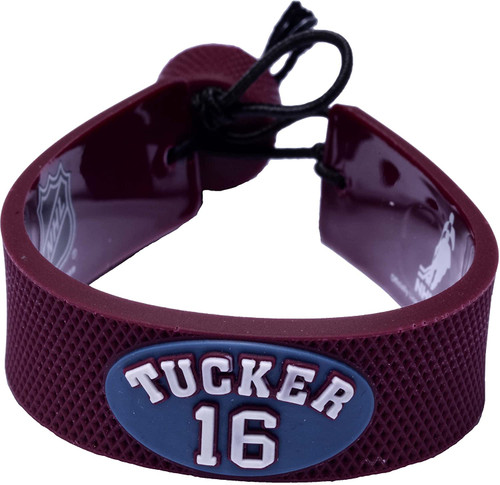 Colorado Avalanche Bracelet Team Color Jersey Darcy Tucker Design