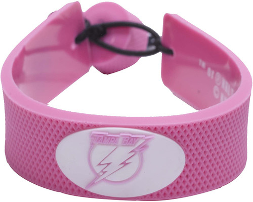 Tampa Bay Lightning Bracelet Pink Hockey