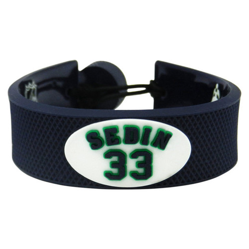 Vancouver Canucks Bracelet Team Color Jersey Henrik Sedin Design