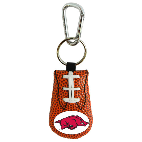 Arkansas Razorbacks Classic Football Keychain