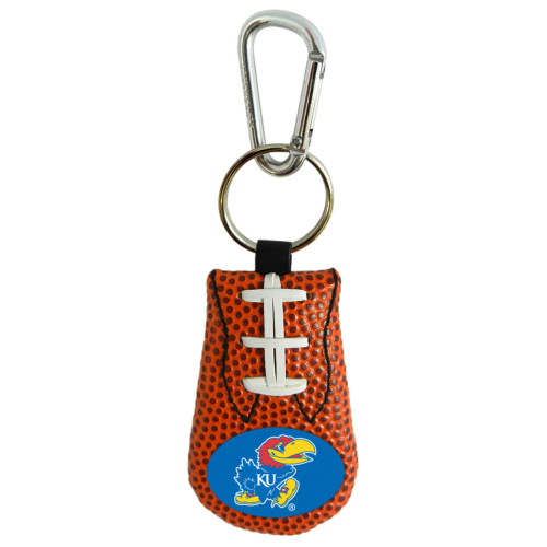 Kansas Jayhawks Classic Football Keychain