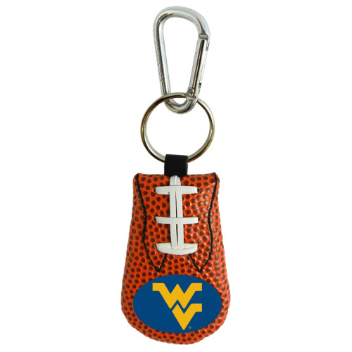 West Virginia Mountaineers Classic Football Keychain