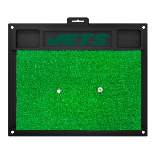 New York Jets Golf Hitting Mat Jets Wordmark Green