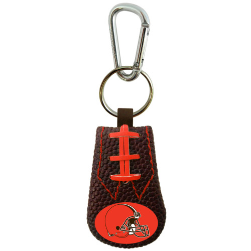 Cleveland Browns Keychain Team Color Football