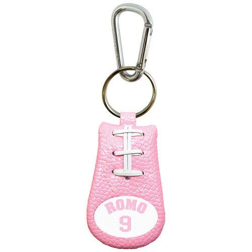 Dallas Cowboys Keychain Pink Jersey Tony Romo Design