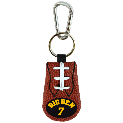 Pittsburgh Steelers Keychain Classic Jersey Ben Roethlisberger Design