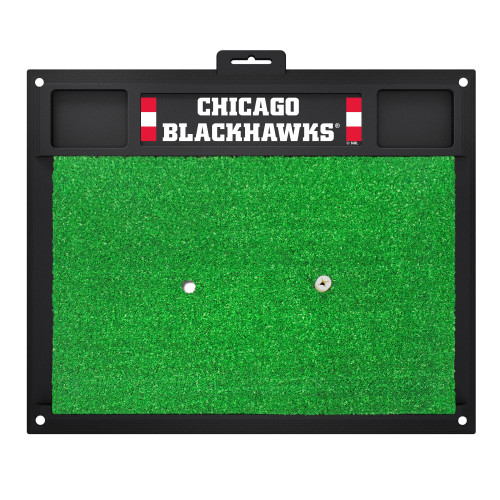 NHL - Chicago Blackhawks Golf Hitting Mat 20" x 17"