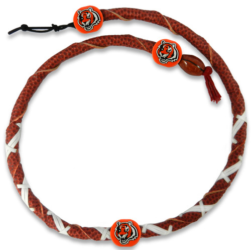 Cincinnati Bengals Necklace Spiral Football