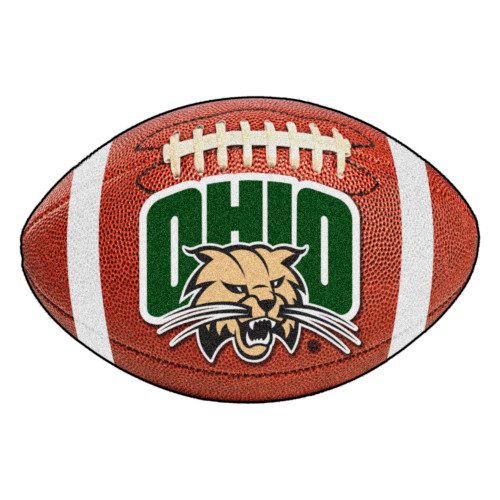 Ohio University - Ohio Bobcats Football Mat Bobcat OHIO Logo Brown