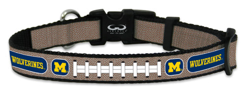 Michigan Wolverines Reflective Small Football Collar