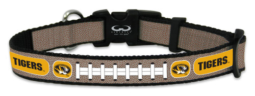 Missouri Tigers Reflective Toy Football Collar